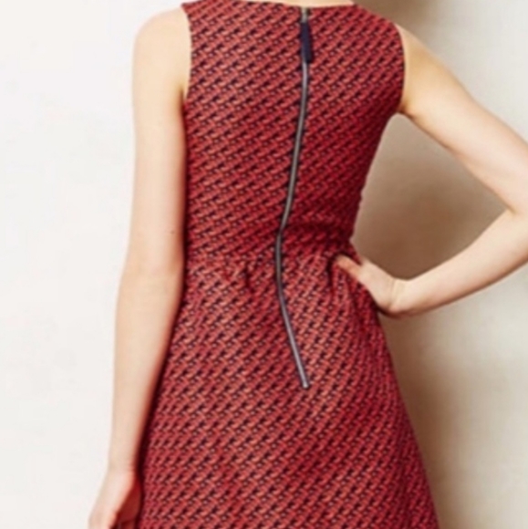 🆕Anthropologie🌷Rare Anthro Jacquard Dress - Picture 2 of 16